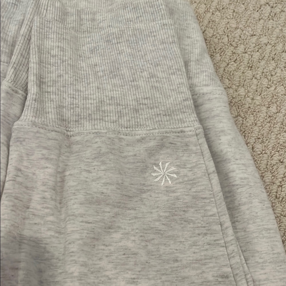 Athleta Gray Track Pants/Sweatpants